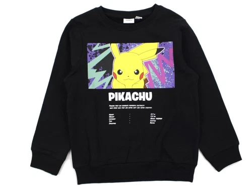 Name It black sweatshirt Pokemon
